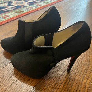 Black Christian Louboutin Booties Size 39
